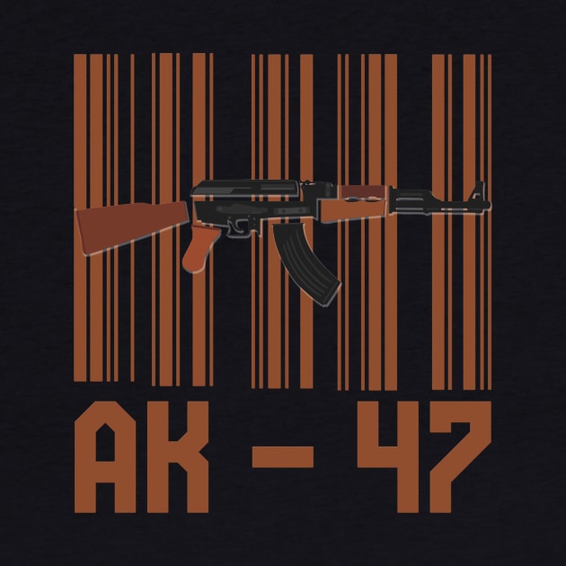 ak-47 barcode by naeli8